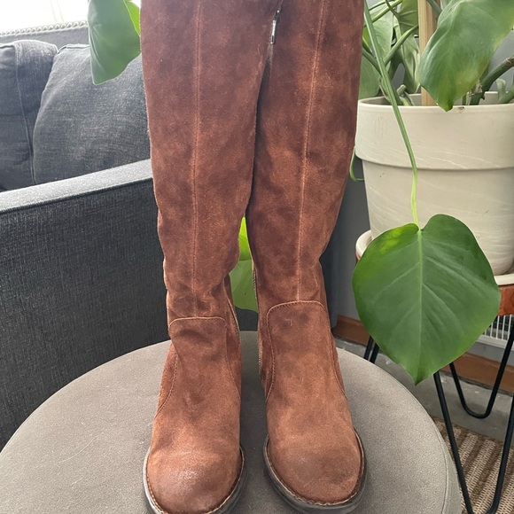 Born Brown Heeled Boots - Picture 4 of 8